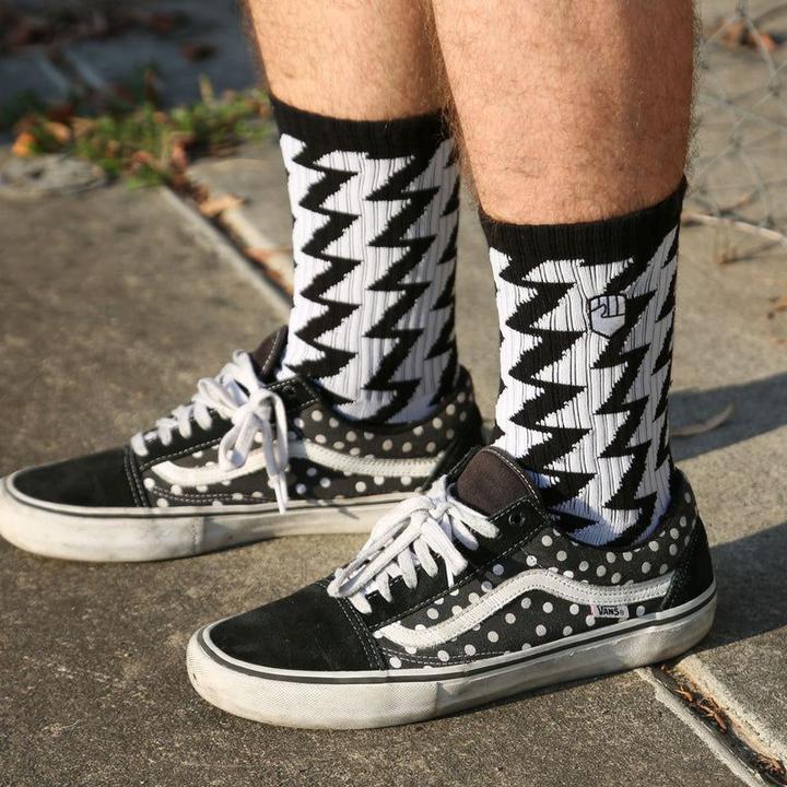 Fist Bolt Crew Sock
