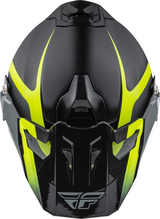 Fly Trekker Pulse Helmet - Hi-Vis / Black
