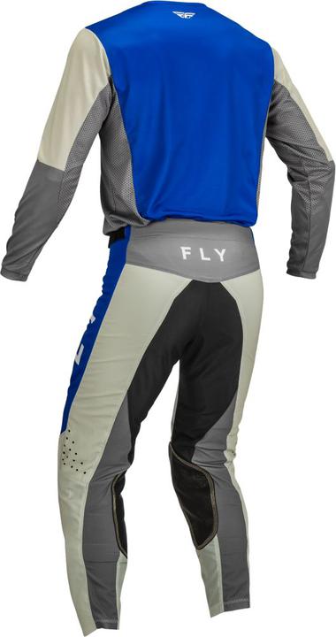 Fly Kinetic Jet Jersey Blue Grey White