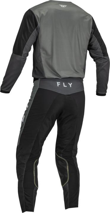 Fly Kinetic Jet Jersey Grey - Black