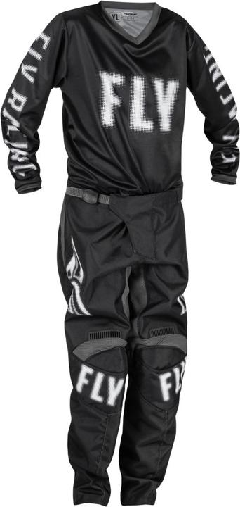 Fly MX23 Youth F-16 Jersey - Black / White