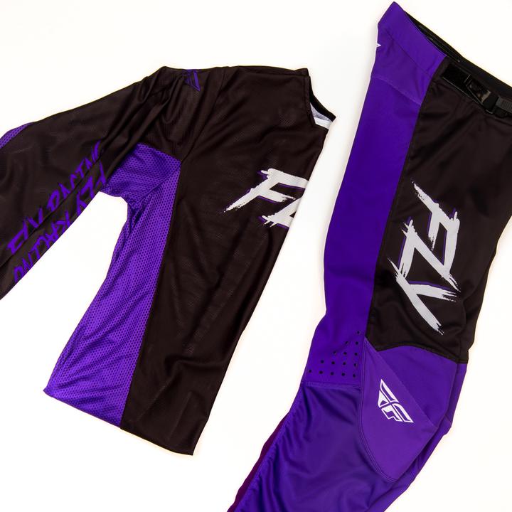 Fly 23.5 Mesh Rave Pants - Black Purple