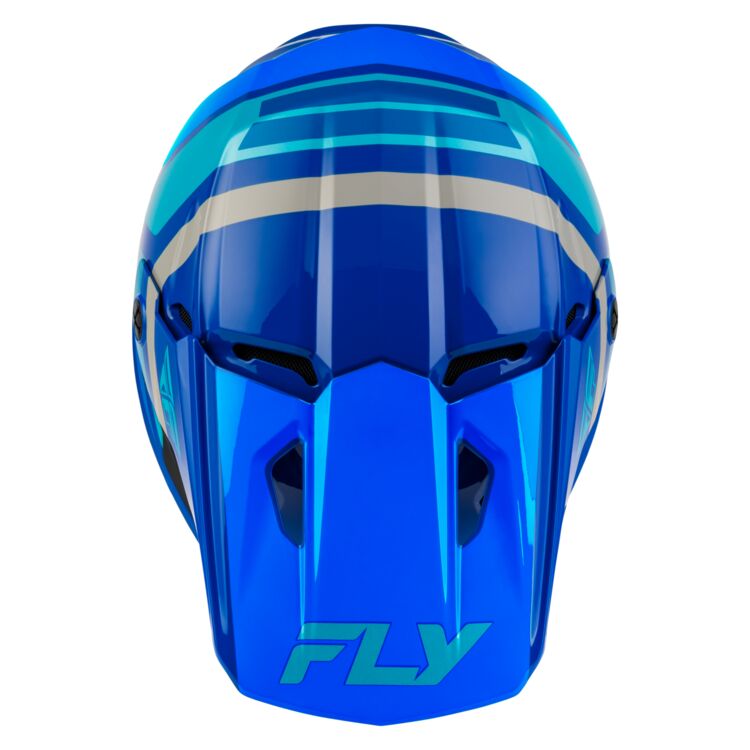 Fly Youth Kinetic Helmet Scrap - Blue