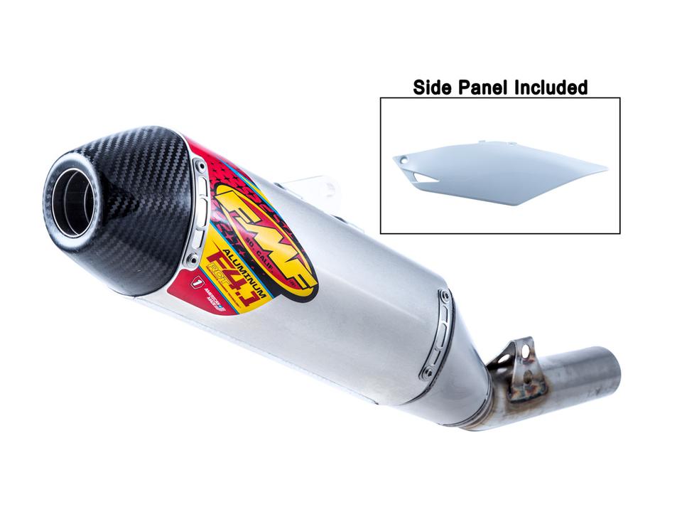 FMF Factory 4.1 RCT Silencer With Carbon End Cap - Stainless (41525)