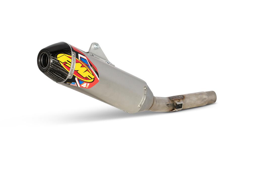 FMF Factory 4.1 RCT Silencer Carbon End Cap - Stainless (42369)