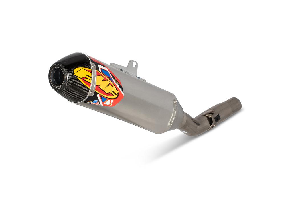 FMF Factory 4.1 RCT Silencer Carbon End Cap - Stainless (45594)