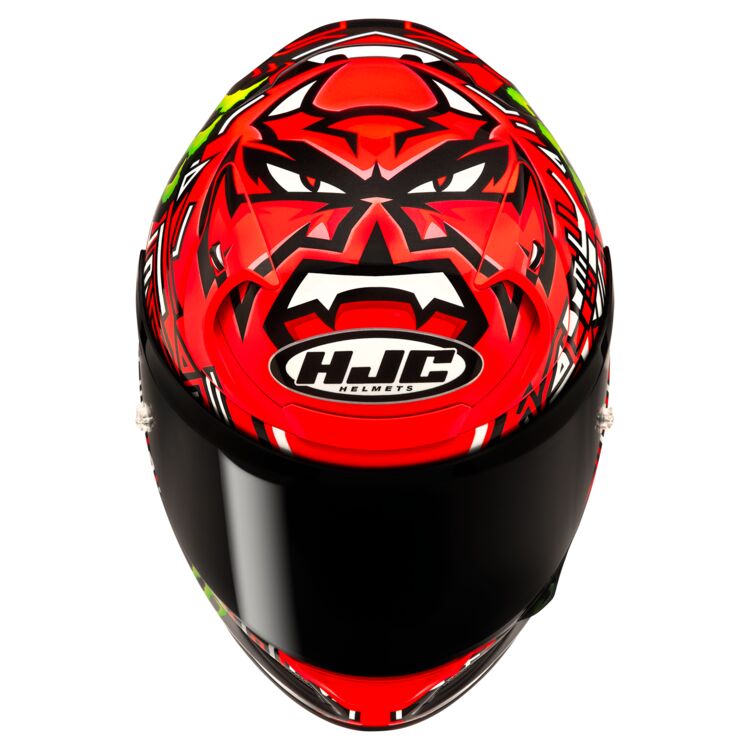 HJC RPHA 12 Helmet Quartararo Edition 2025 MC-1 - Black / Red