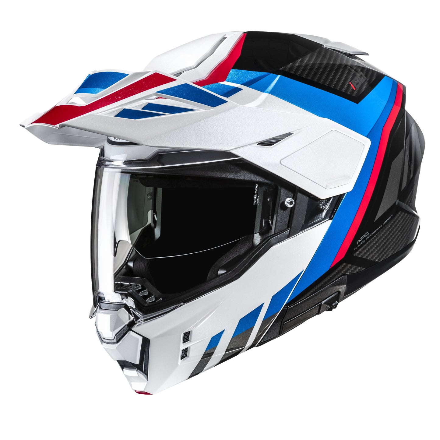 HJC i80 Modular Helmet Imes MC-21 - Red / Blue