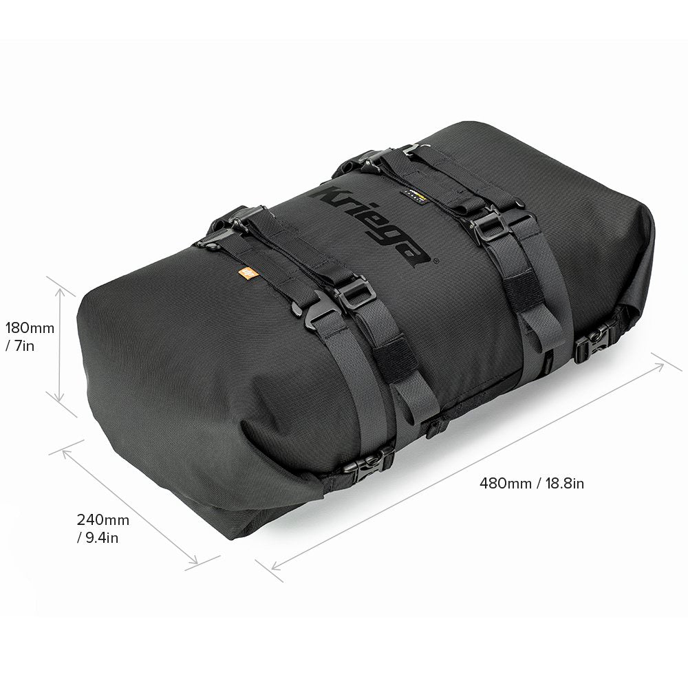 Kriega Rollpack 20 - Camo Black