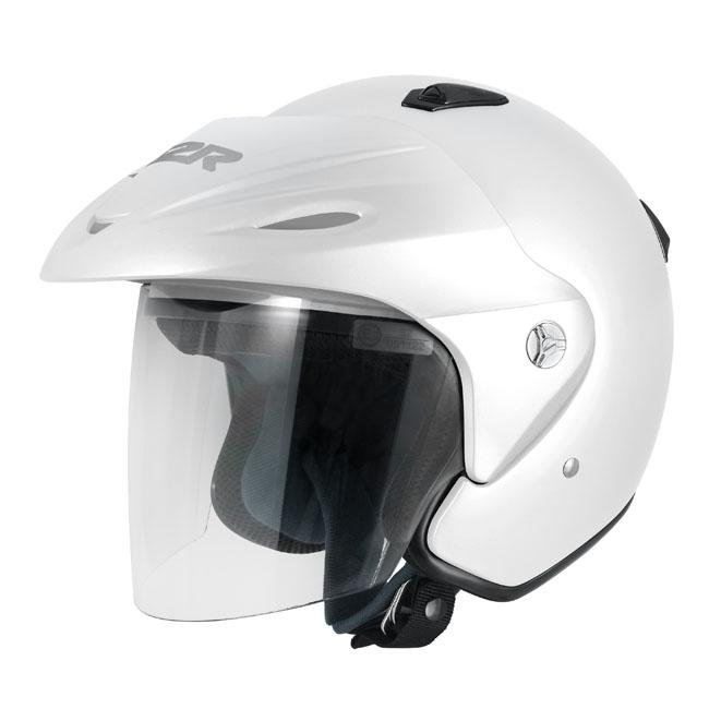 M2R 290 Open Face Helmet - White