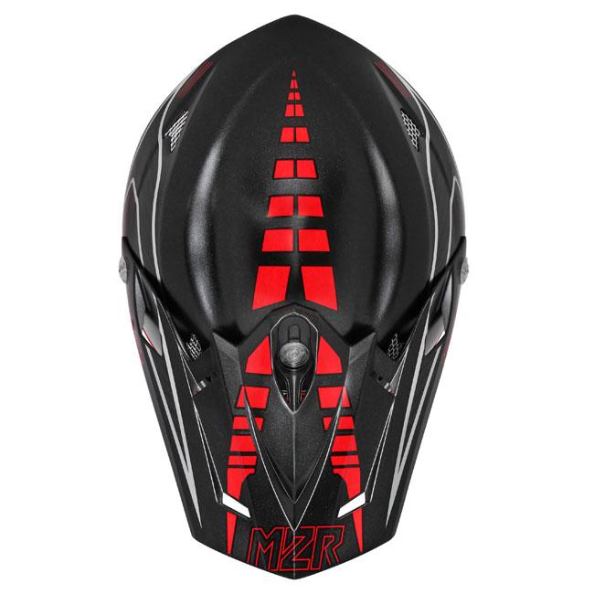 M2R X4.5 Hatchet Pc-1 Helmet - Black / Red