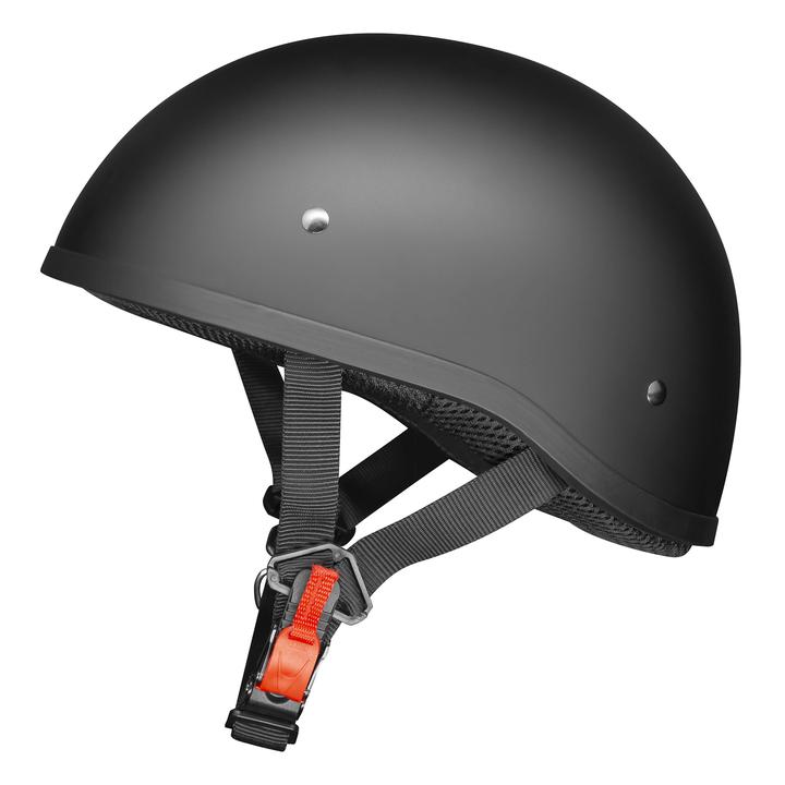 M2R Rebel Shorty Quick Release Helmet - Black