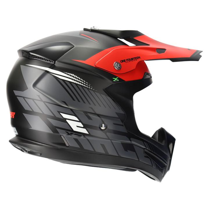 M2R X3 Origin Pc-1F Helmet - Red