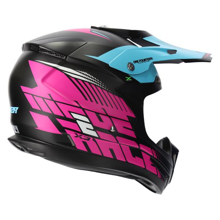 M2R X3 Origin Pc-7F Helmet - Pink