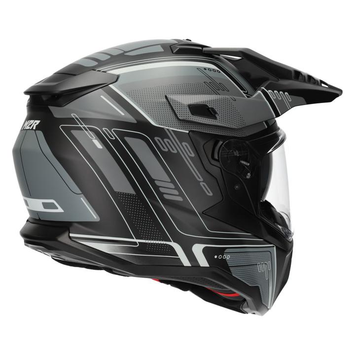 M2R Hybrid Helmet Helmet Trooper Pc-5FHelmet - Black / Grey