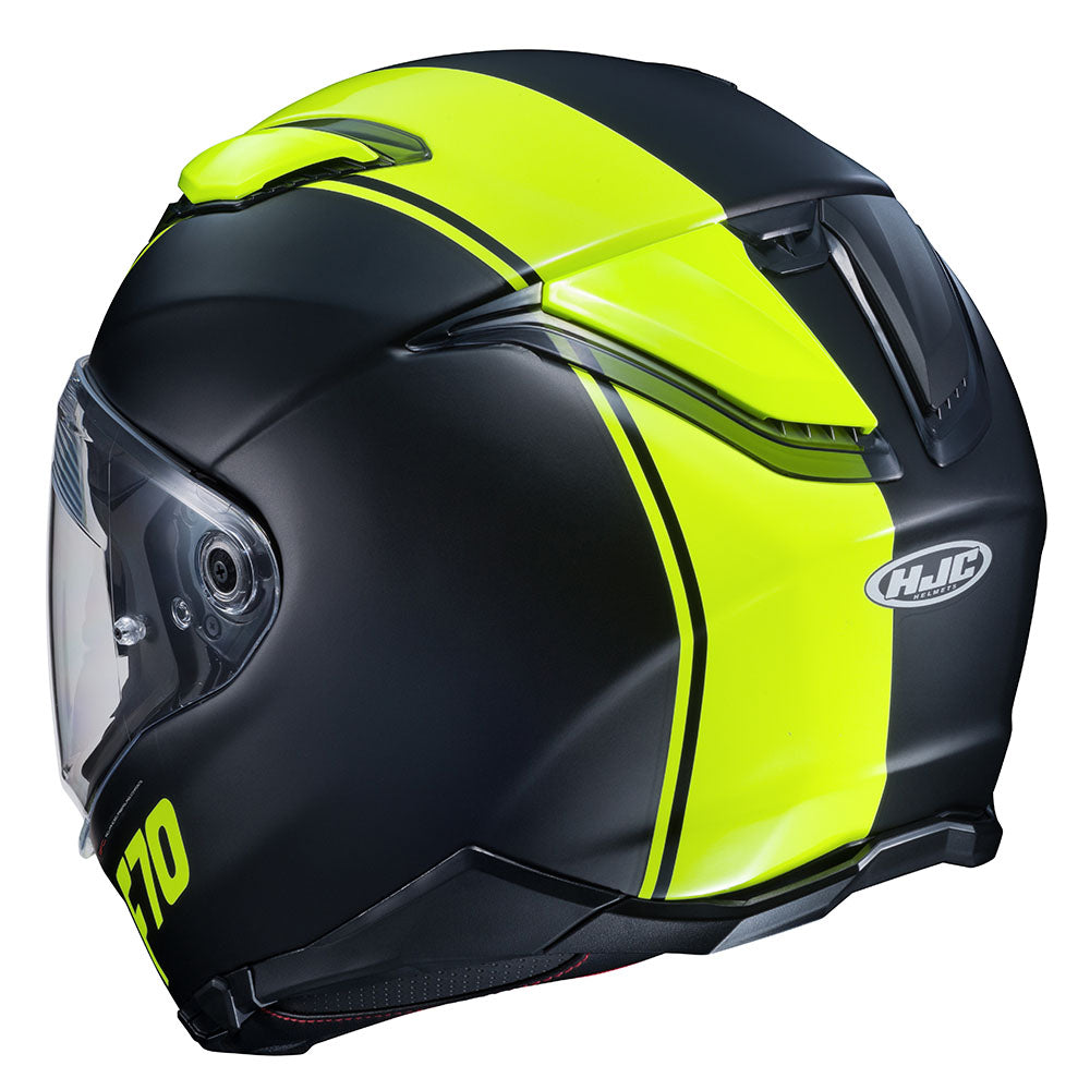 HJC F70 Helmet Mago MC-4HSF - Black / Yellow