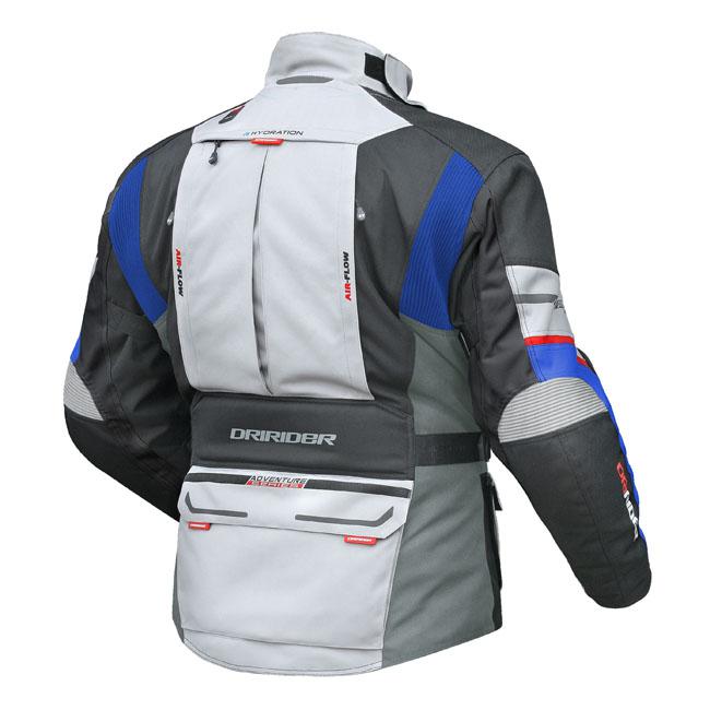 Dririder Vortex Adventure 2 Men's Jacket - Grey / Anthracite Blue