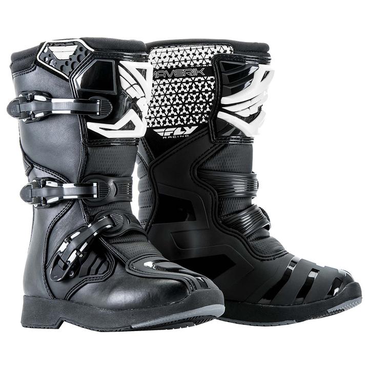 Fly Maverik Youth Boots - Black