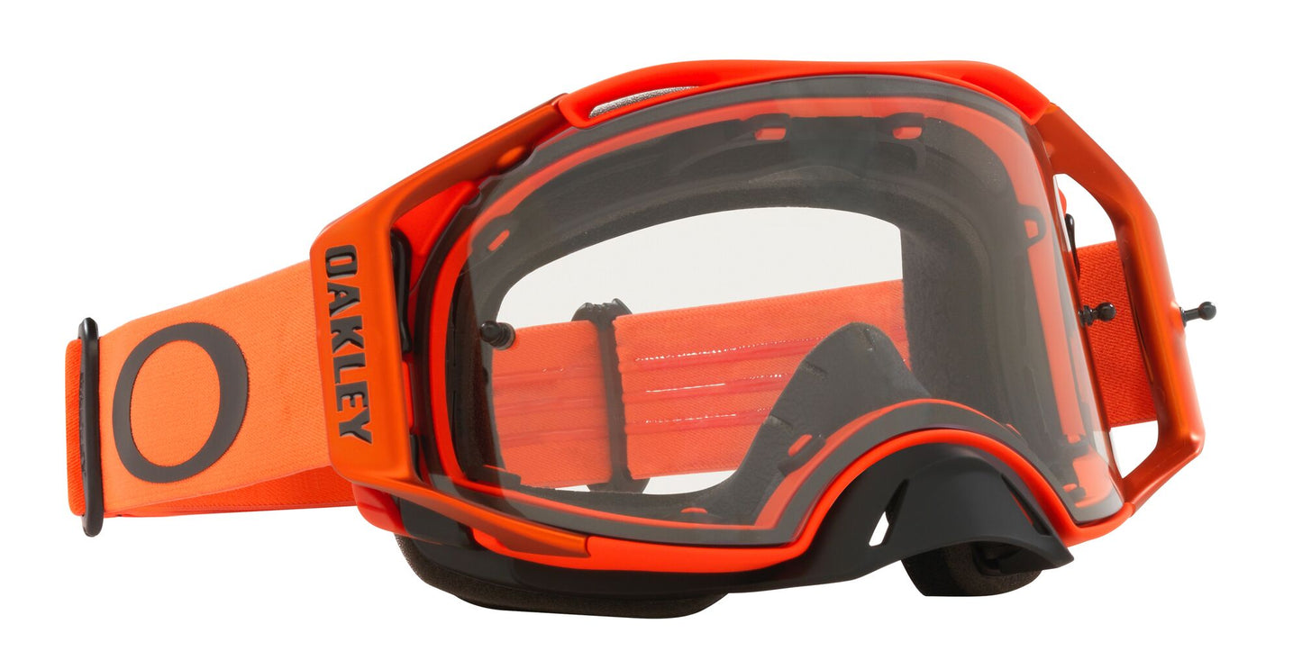 Oakley Airbrake Moto Orange, Clear Lens