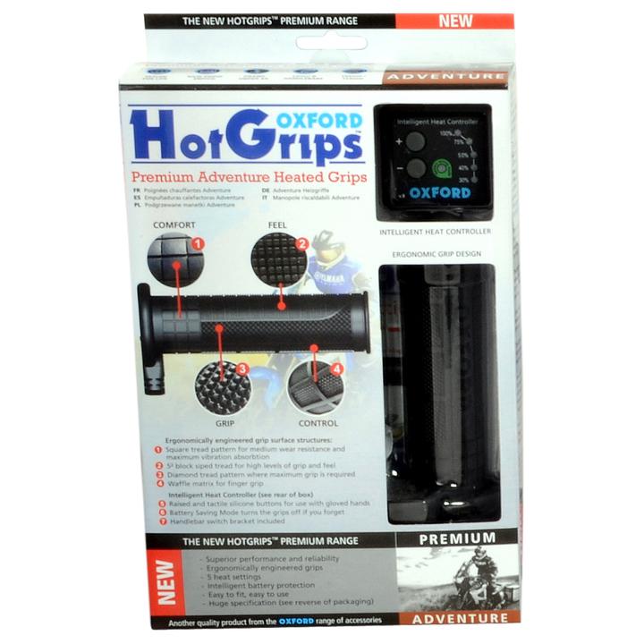 Oxford HotGrips Adventure 7/8" - Heated Motorcycle Grips