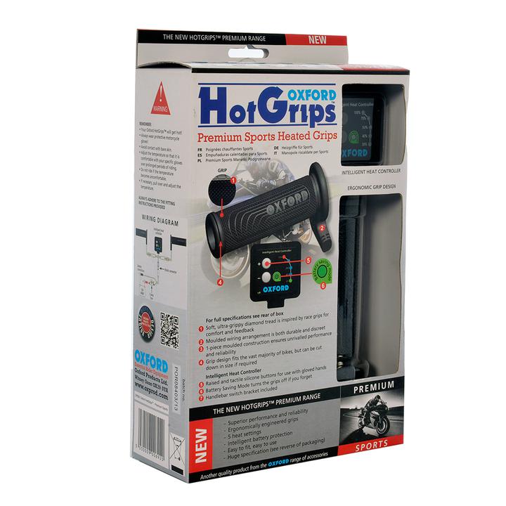 Oxford HotGrips Sports 7/8" - Heated Motorcycle Grips