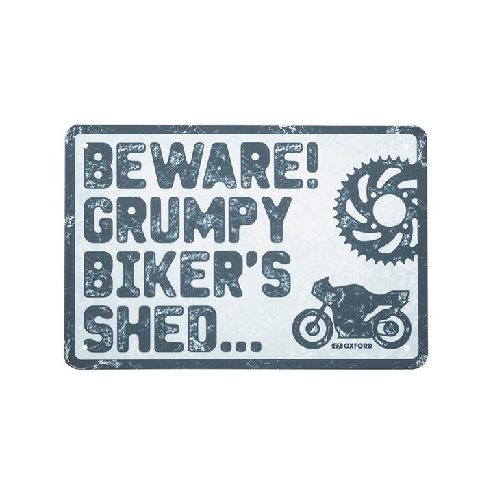 Oxford Metal Sign Beware