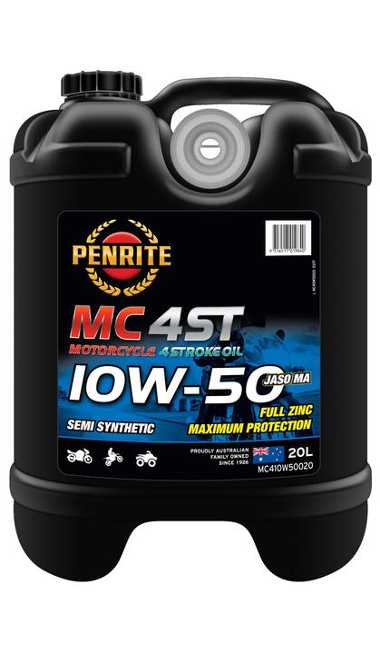 Penrite Mc-4St 10W-50 Semi Synthetic Engine Oil 20L