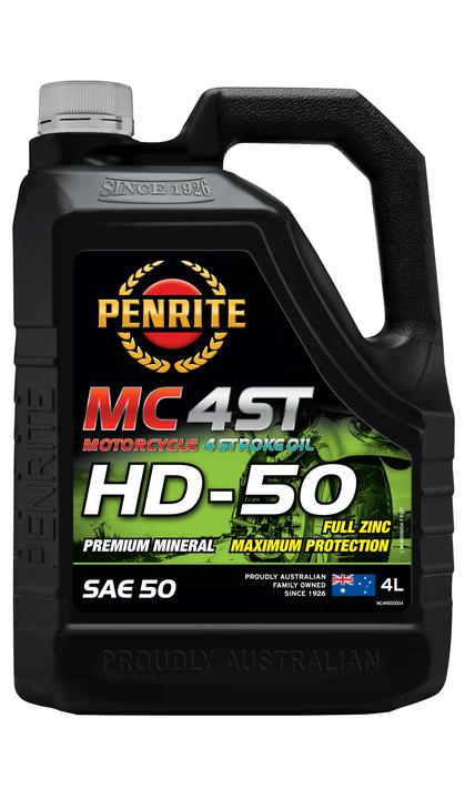 Penrite MC-4ST HD 50 Mineral Engine Oil - 4L