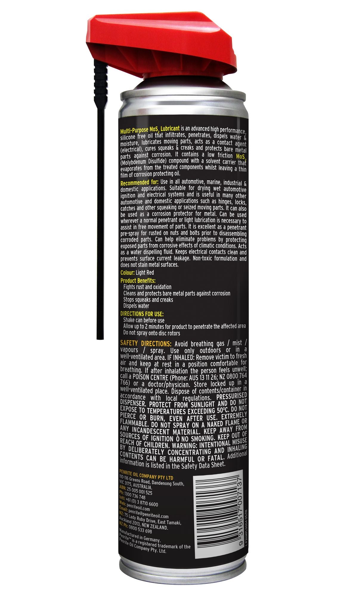P26 Multi-Purpose MoS2 Lubricant - 400ml
