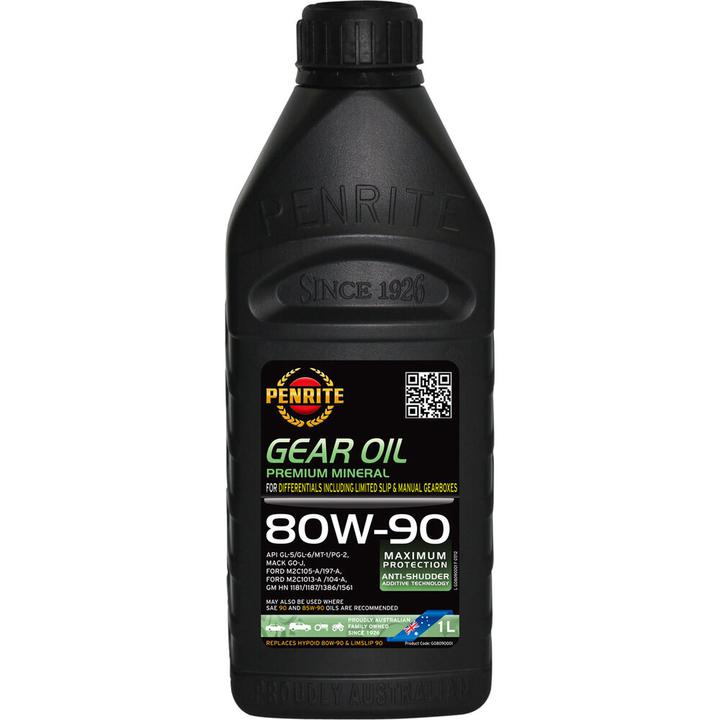 Penrite Gear Oil 80W-90 - 1L