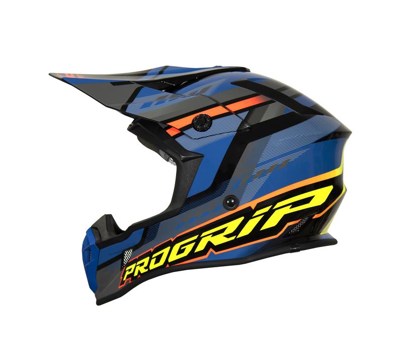 Progrip 3180 Helmet - Petrol Blue