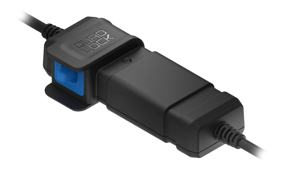 Quad Lock Waterproof 12V To USB Smart Adaptor