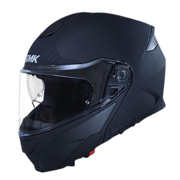 SMK Gullwing Modular Helmet - Matt Black