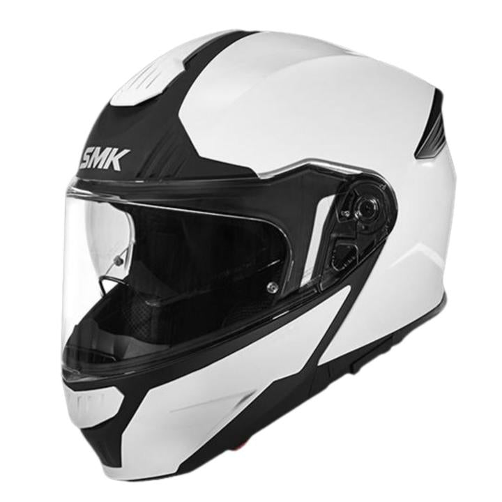 SMK Gullwing Modular Helmet - White