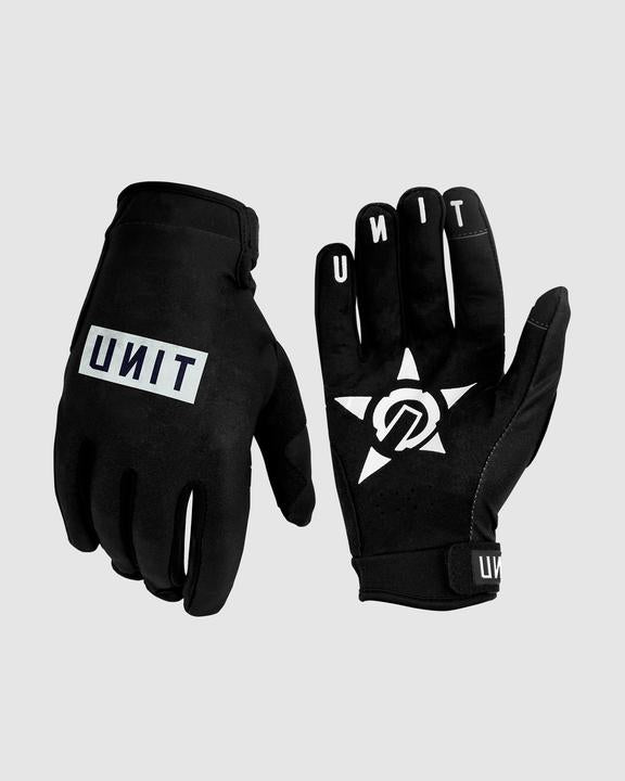 Unit MX25 Youth Stack Gloves - Black / White