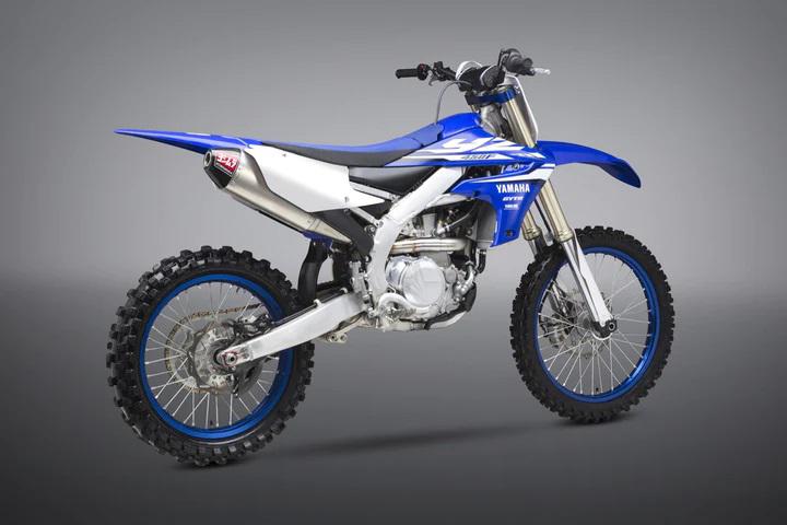 Yoshimura Yamaha YZ450F 18-19 / Wr450F 19-20 / YZ450Fx 19 RS-4 Stainless Full Exhaust, W/ Aluminium Muffler