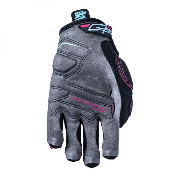 Five MXF Prorider-S Women's Gloves - Grey / Blue / Pink