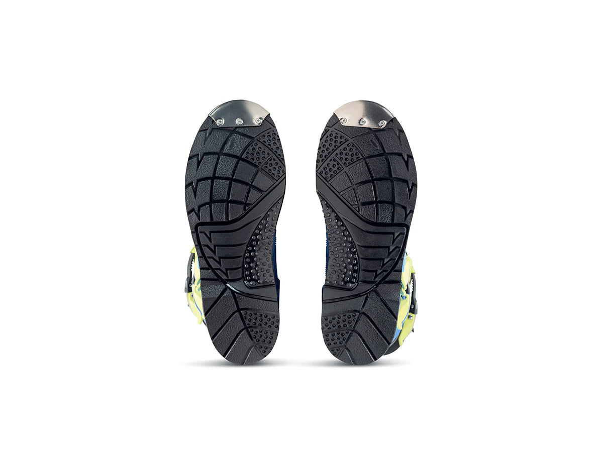 Sidi Youth Flame Boots - Blue / Lime