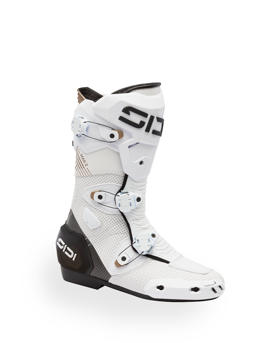 Sidi Mag 2 Air Boots - White / Black
