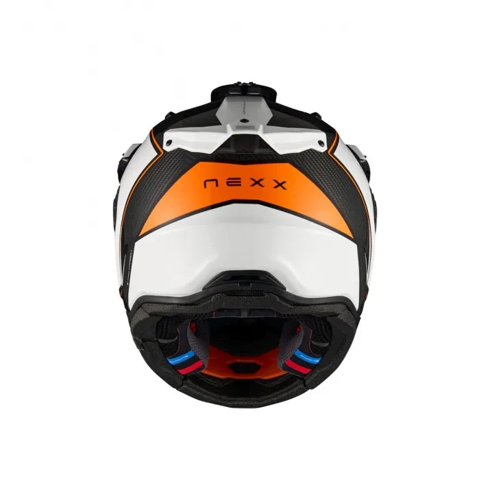 NEXX X.Rally Raid Adventure Helmet - White / Orange