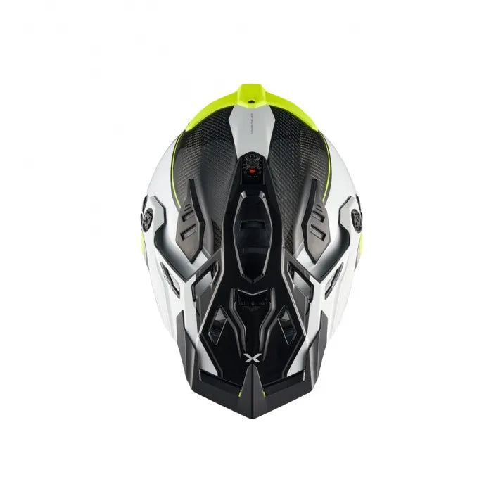NEXX X.Rally Raid Adventure Helmet - White / Yellow
