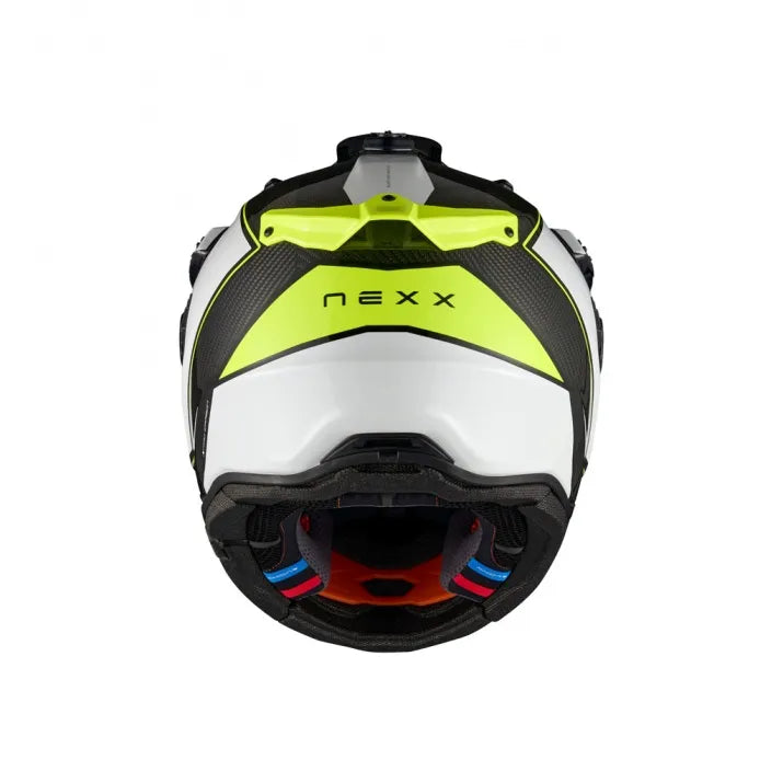 NEXX X.Rally Raid Adventure Helmet - White / Yellow