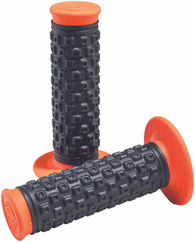 Protaper Pro Clamp-On Pillow Top Grips - Orange / Black