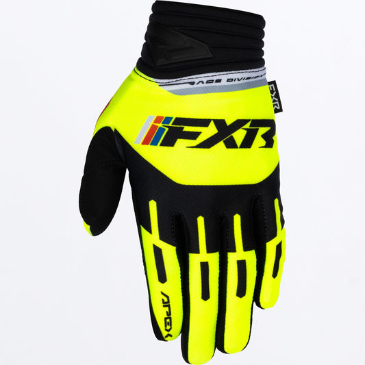 FXR MX26 Apex Gloves - Hi-Vis / Black