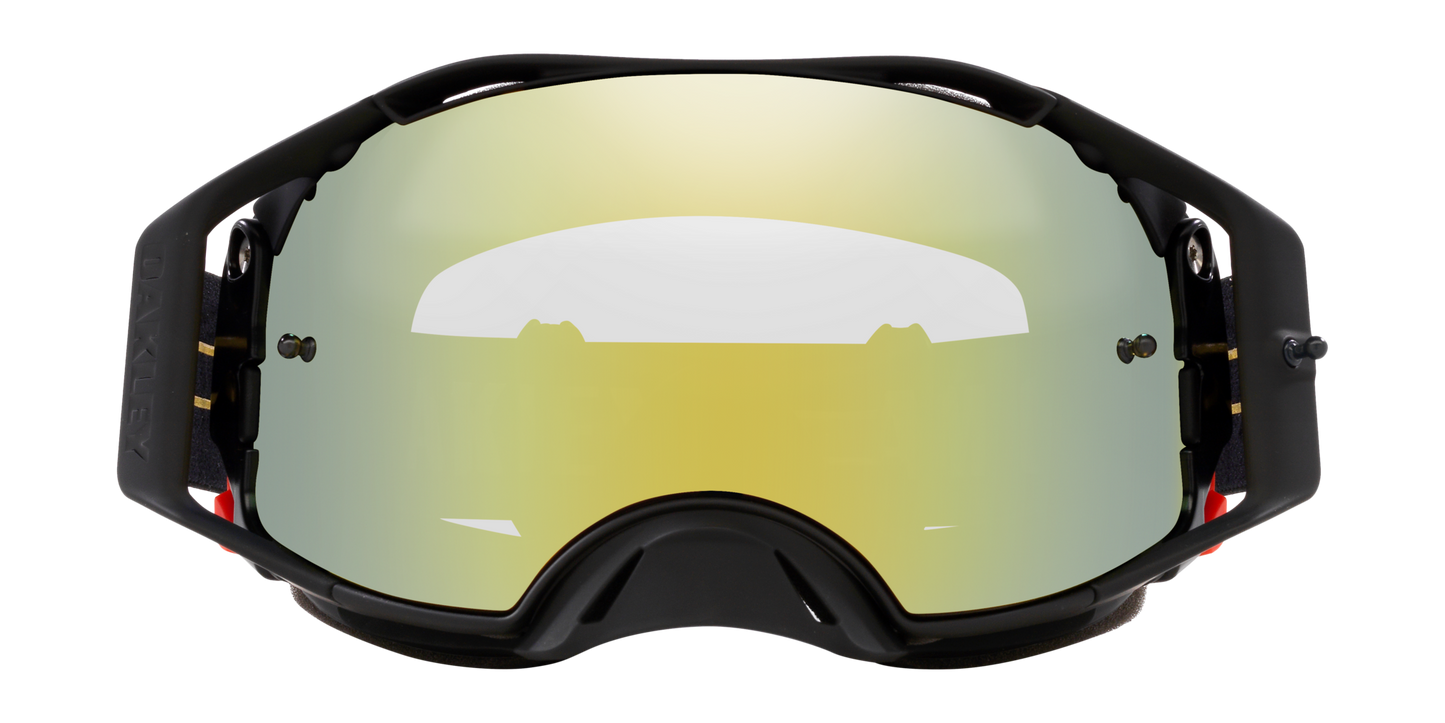 Oakley Airbrake Triple Crown Goggles - Black / Gold