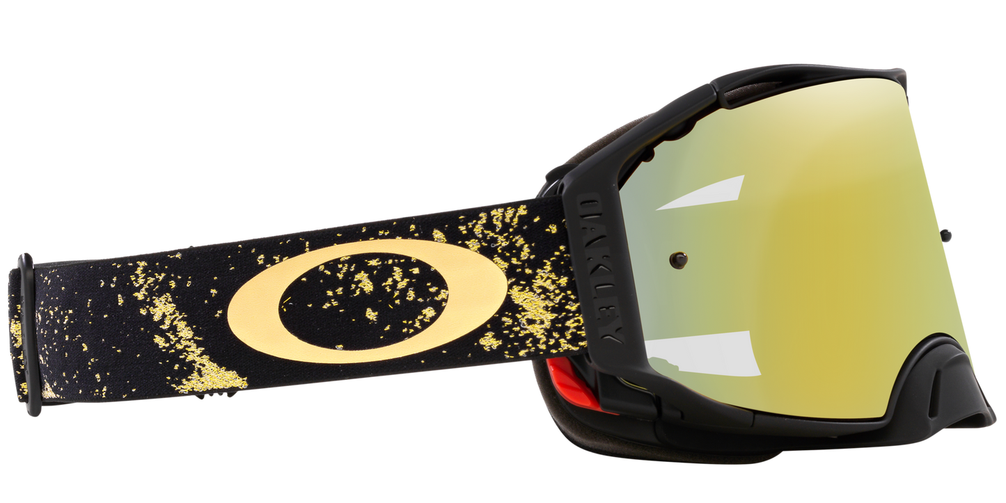 Oakley Airbrake Triple Crown Goggles - Black / Gold