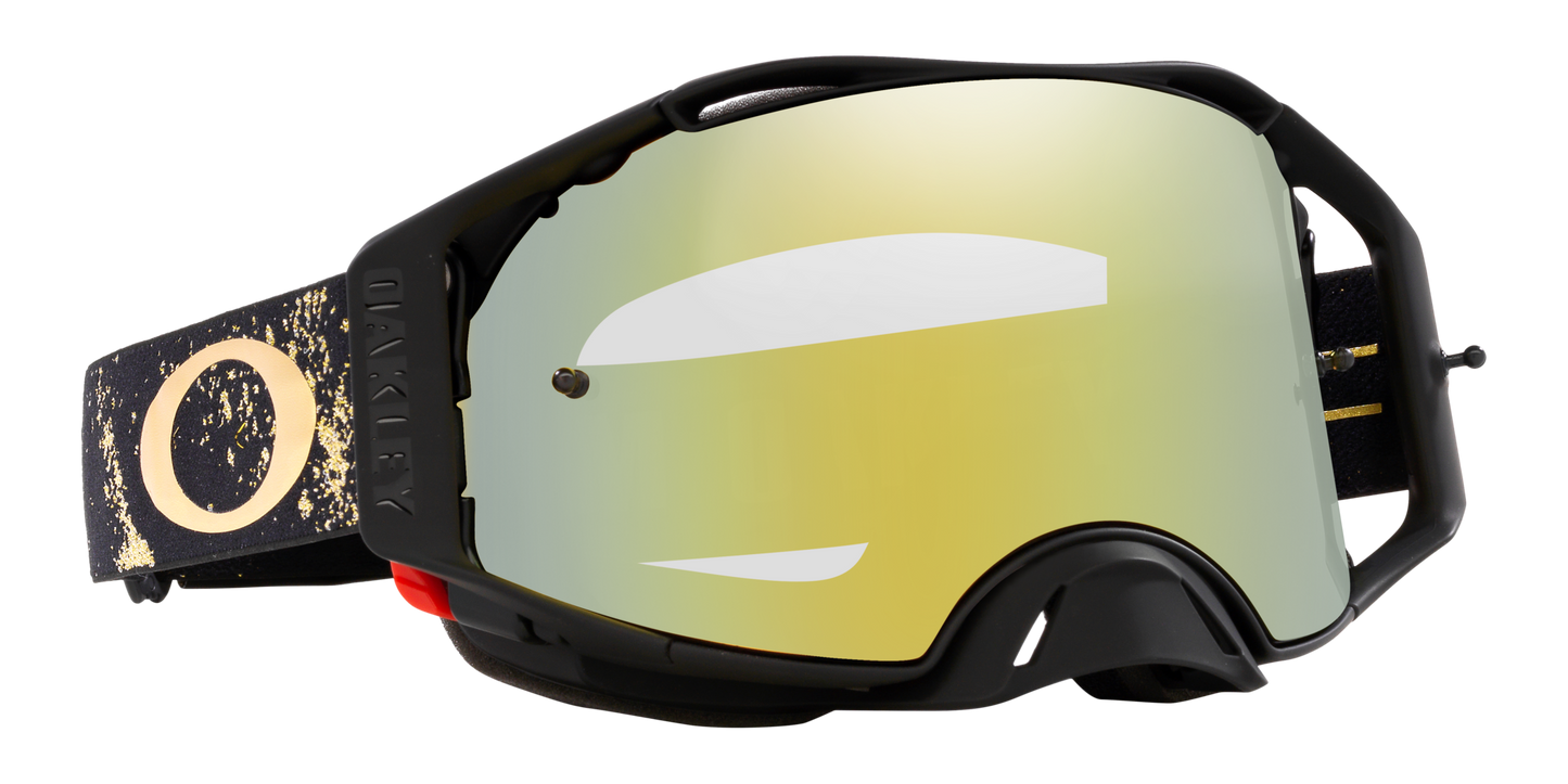 Oakley Airbrake Triple Crown Goggles - Black / Gold