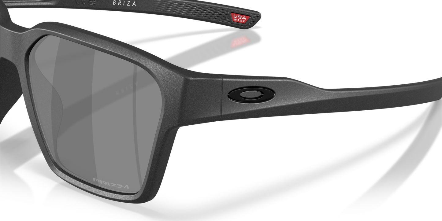 Oakley Briza Sunglasses - Steel / Prizm Black Iridium