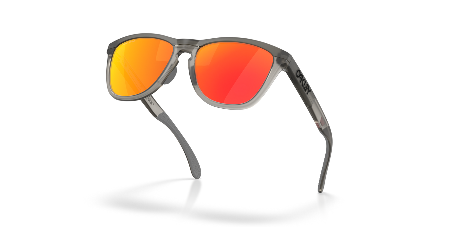 Oakley Frogskins Range XL Sunglasses - Matte Grey Smoke / Prizm Ruby