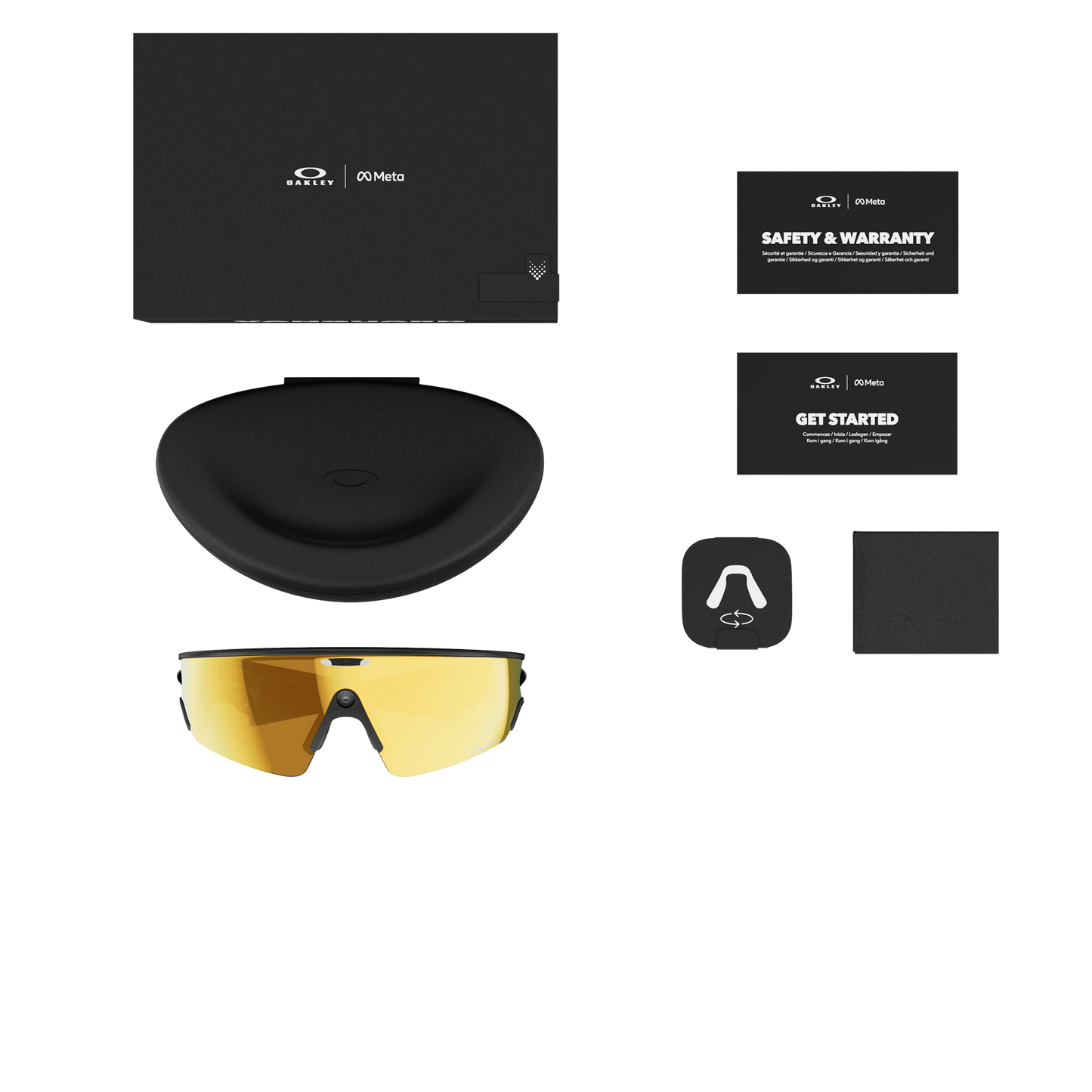 Oakley Meta Vanguard Glasses - Black Prizm 24K